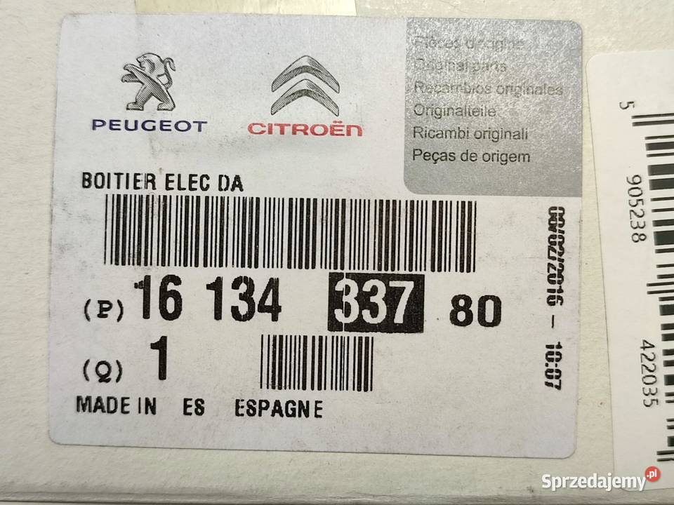 STEROWNIK WSPOMAGANIA CITROEN C1 PM PN 0514