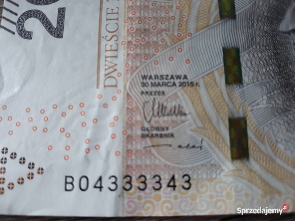 Banknoty kolekcjonerskie