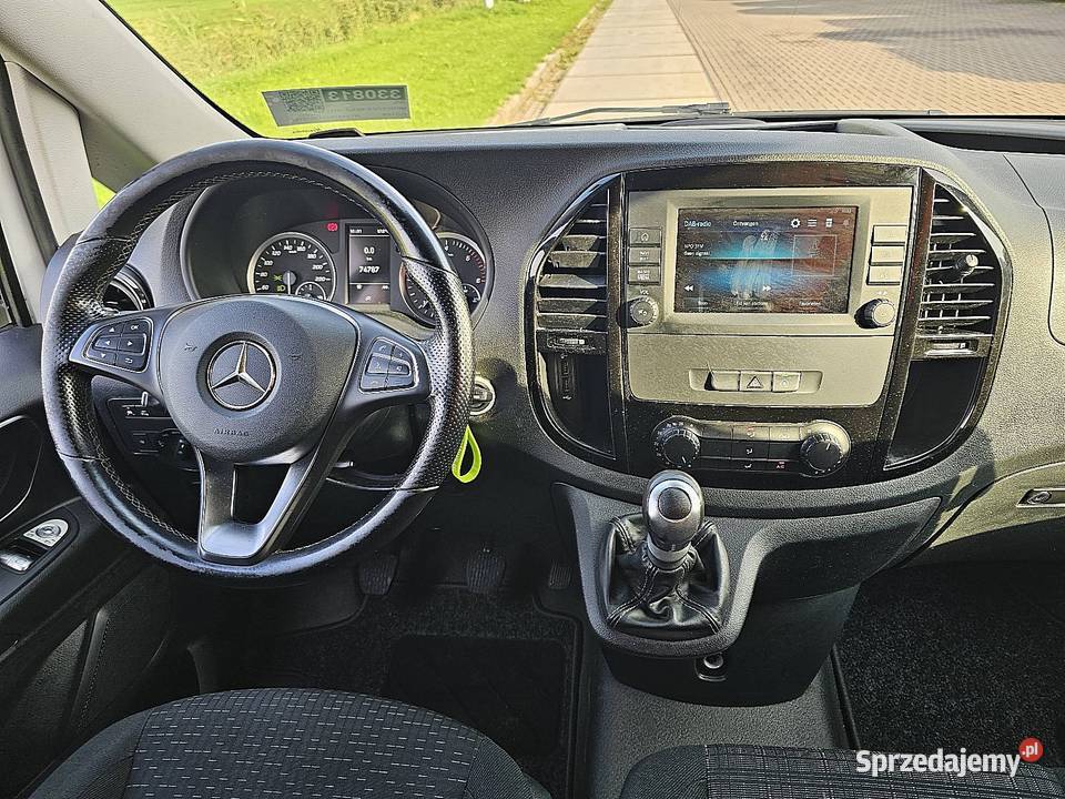 MercedesBenz VITO 110 L2 LED Euro6 Carplay 102KM pomorskie sprzedam