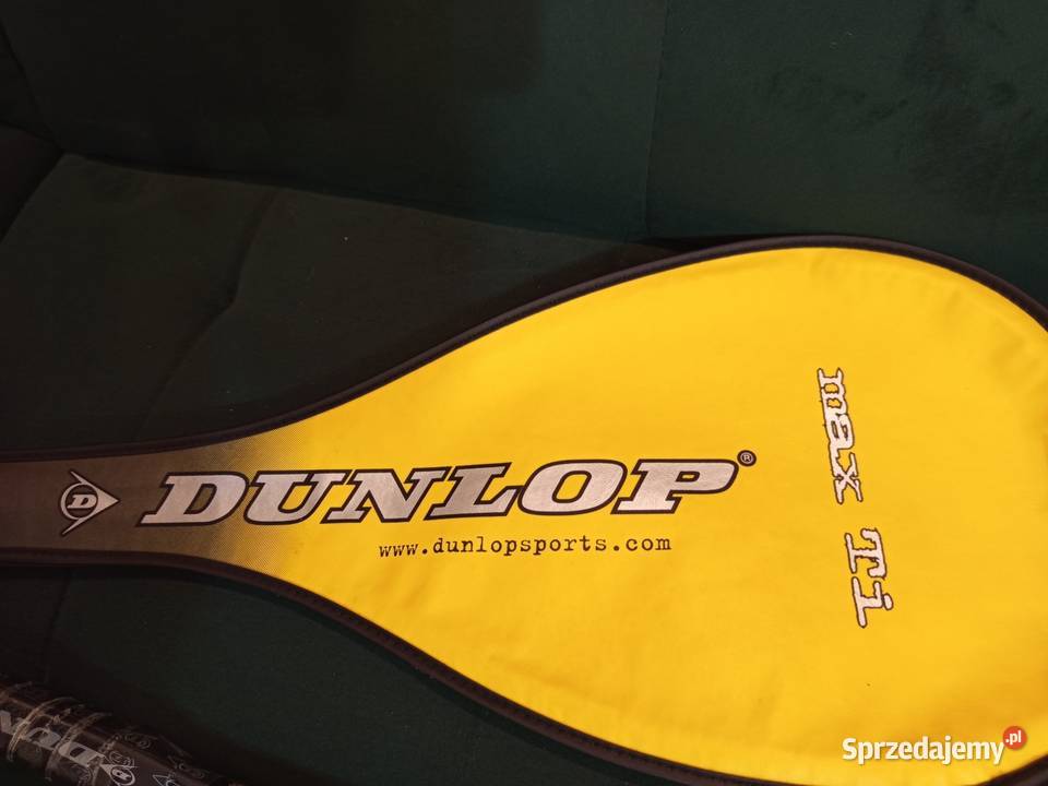 Rakieta do squasha Dunlop TI czarnożółtym NOWA Warszawa