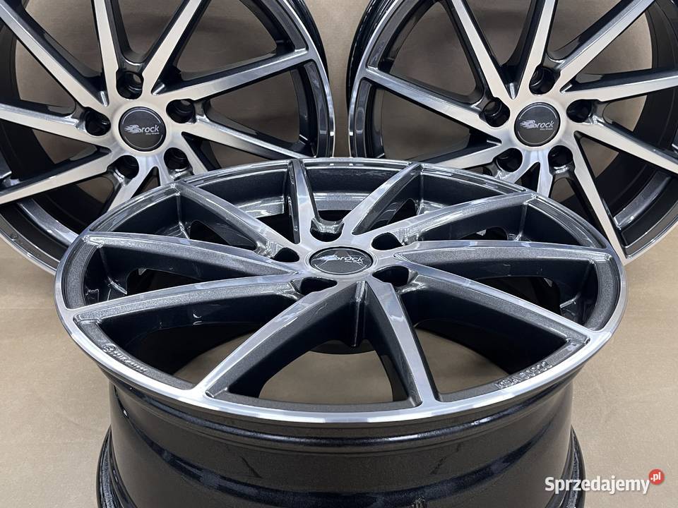 Felgi Brock B37 Audi A4 A5 A6 S4 S5 5x112 8Jx18 aluminiowe wielkopolskie Gostyń