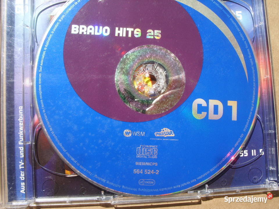 Plyta CD skladanka BRAVO HITS 25 2 CD 1999 R Muzyka Wołów