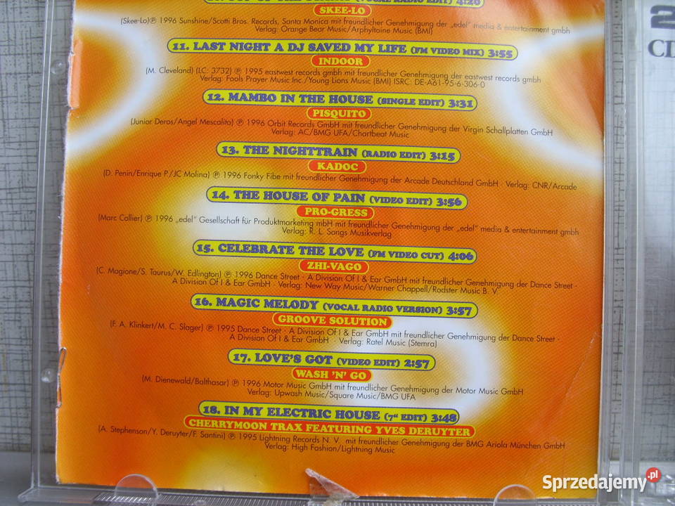 SKLADANKA CD VIVA DANCE 3 2 CD Bez okladek Wołów