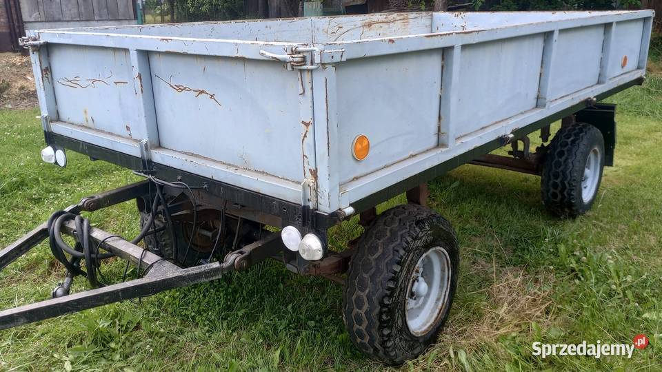 Przyczepa rolnicza Autosan d 35 wywrotka Przyczepy rolnicze Słomniki sprzedam