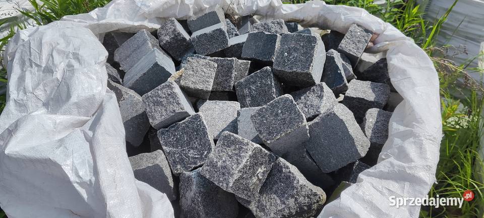 Kostka granitowa czarna impala Dom i Ogród Strzegom