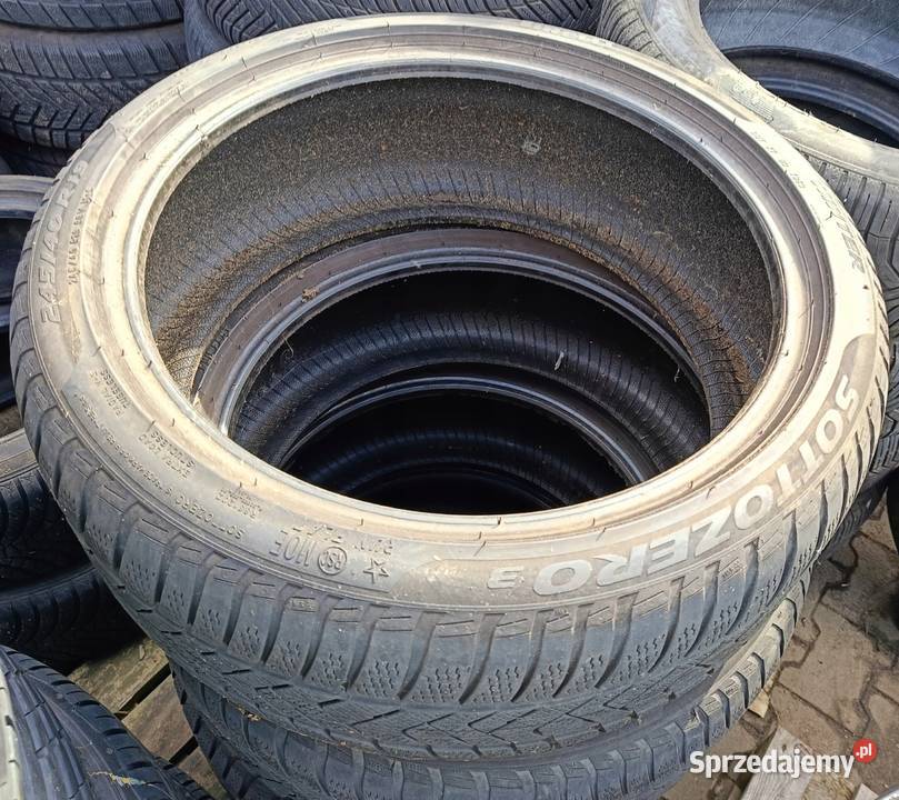 OPONY ZIMOWE PIRELLI WINTER SOTTOZERO 3 24540 245 Nowy Tomyśl