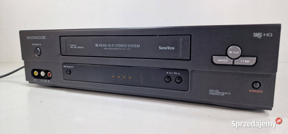 Video magnetowid Daewoo V737 V 737 VHS Międzychód sprzedam