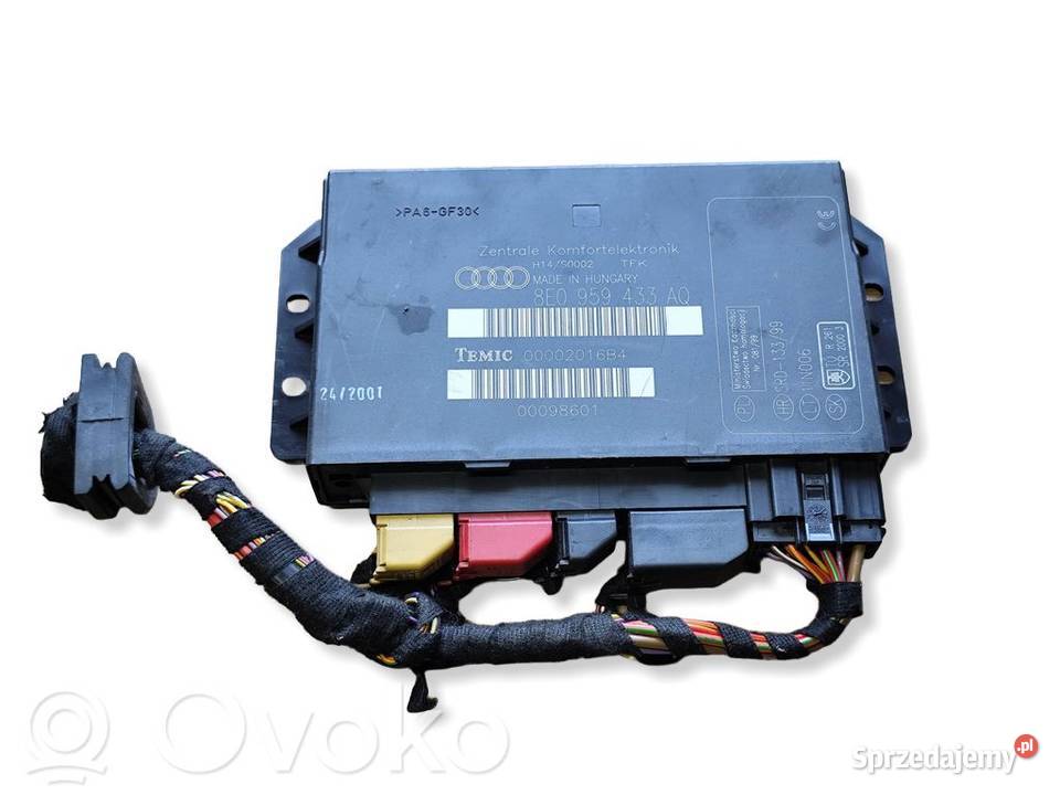 Audi A4 S4 B6 STEROWNIK MODUŁ KOMFORTU