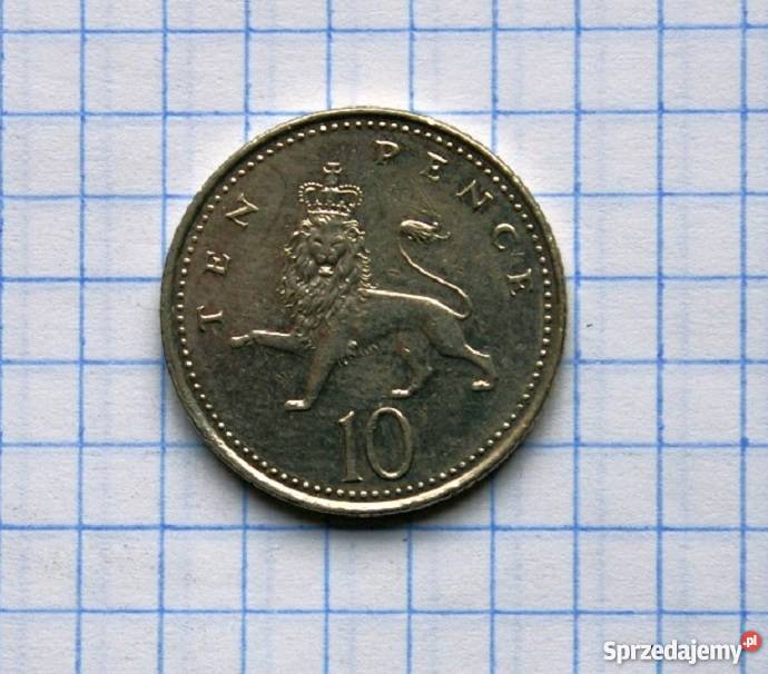 10 PENSÓW TEN PENCE 2003 WIELKA BRYTANIA Piszczac