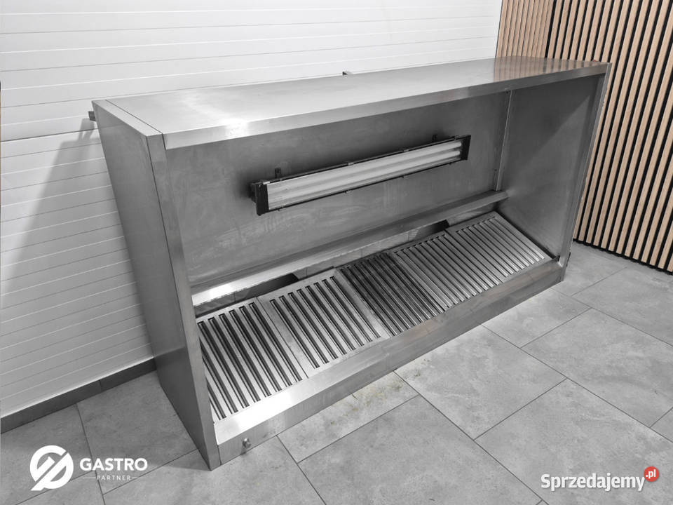 Okap wywiewny skrzyniowy ze stali nierdzewnej z Ostrów Wielkopolski