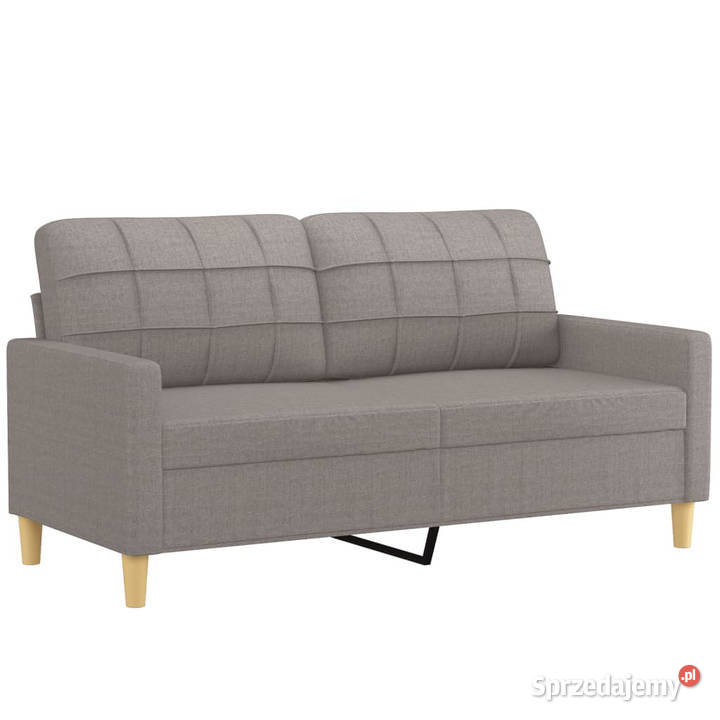Sofa 2osobowa kolor taupe 140 tapicerowana Warszawa