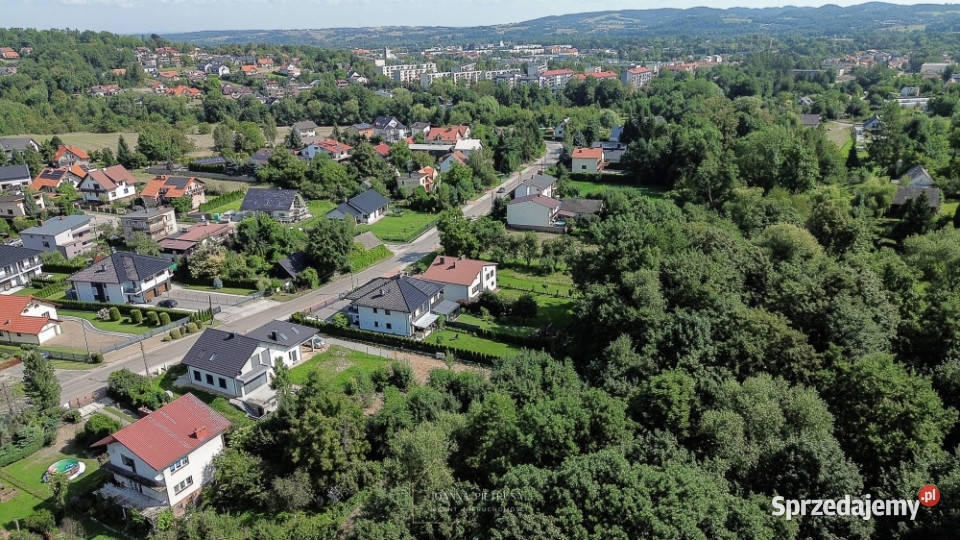 Działka budowlana pod dom lesie 21 arów Wadowice 192zł/m2