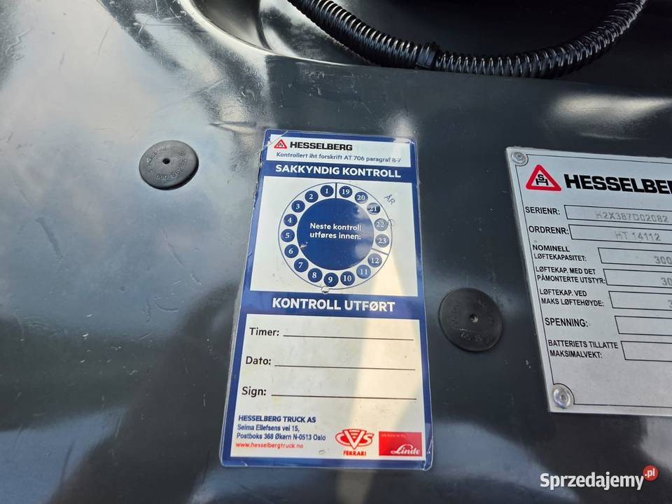 Linde E30HL 2013r elektryczny