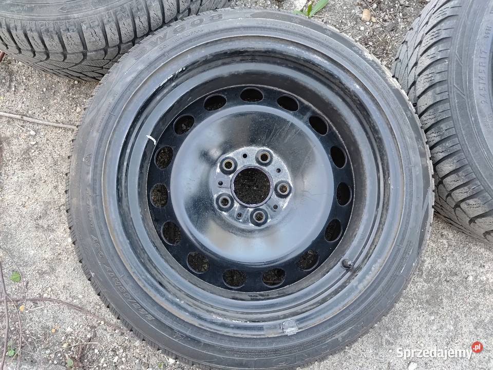 Felgi BMW szeroka stal 17 5x120
