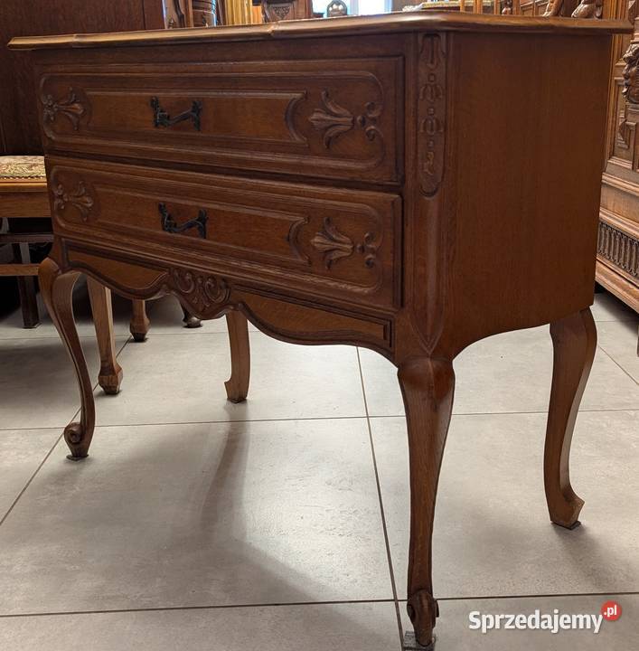 Dębowa komoda ludwikowskasklep Dąbrowa Górnicza sprzedam