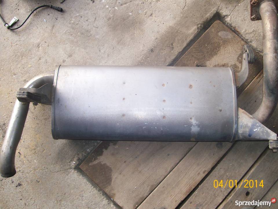 Tłumik końcowy Space Star K1407 Calsonic Układ wydechowy Pogorzelec
