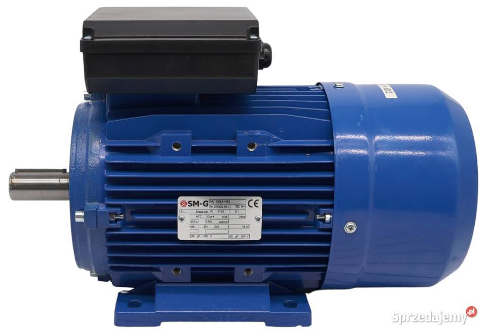 SILNIK ELEKT 3kW 230V 1440obr 1Fazowy Hydraulika Solec Kujawski sprzedam