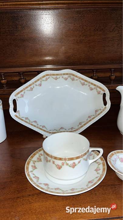 Serwis do herbaty BB Volksted Rudolfstadt Syg Gdańsk