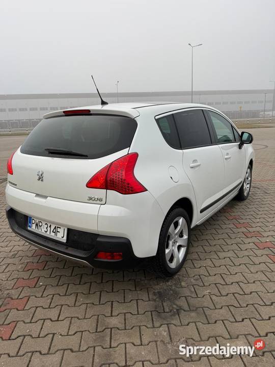 Peugeot 3008 biała perła zadbany świeżo serwisie Września