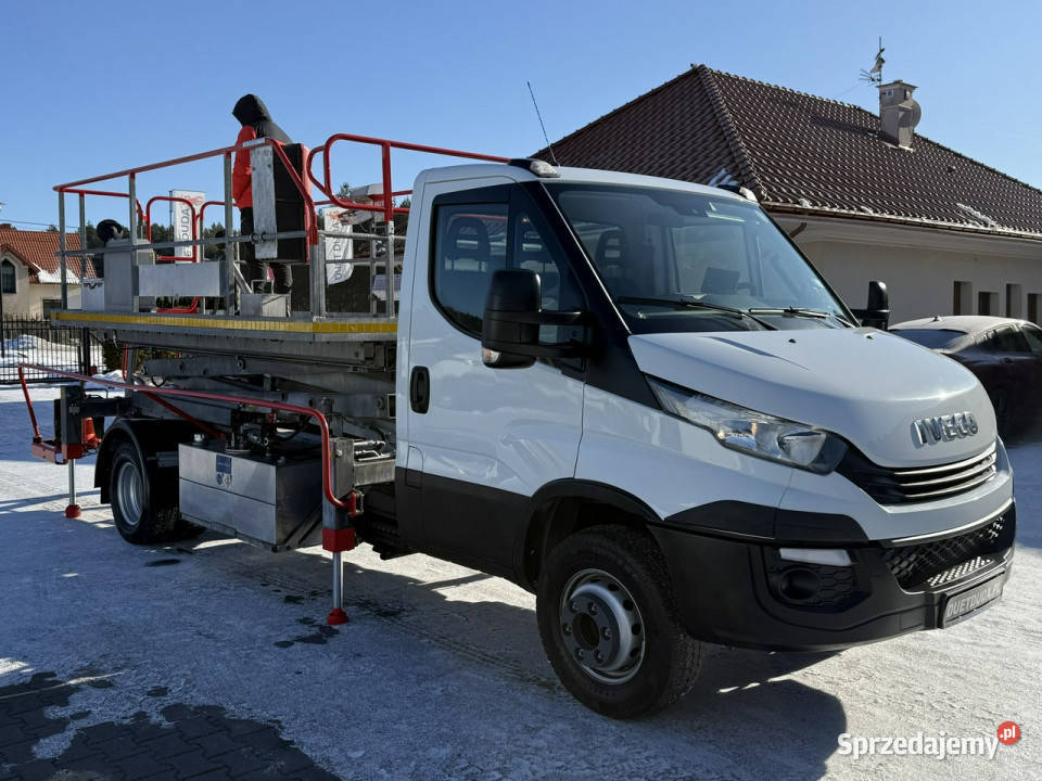 Iveco Zwyżka Podnośnik Nożycowy Franke FHB 63 Widełki