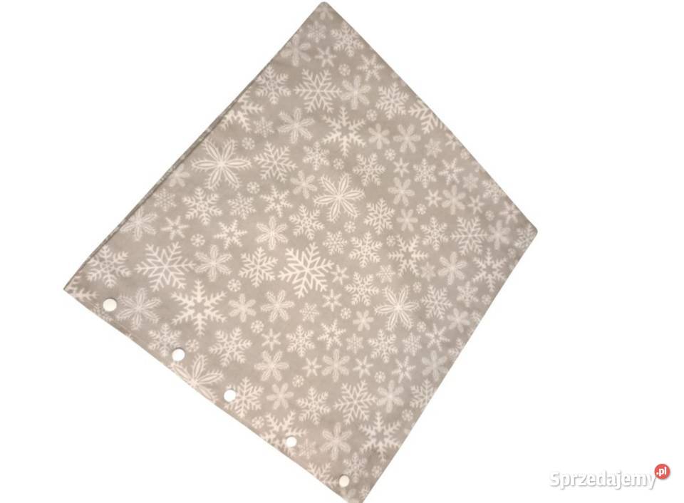 Poszewka świąteczna w śnieżynki Chorzów