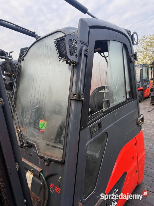 kabina kompletna wózek widłowy wózek elektryczny Linde Działoszyn