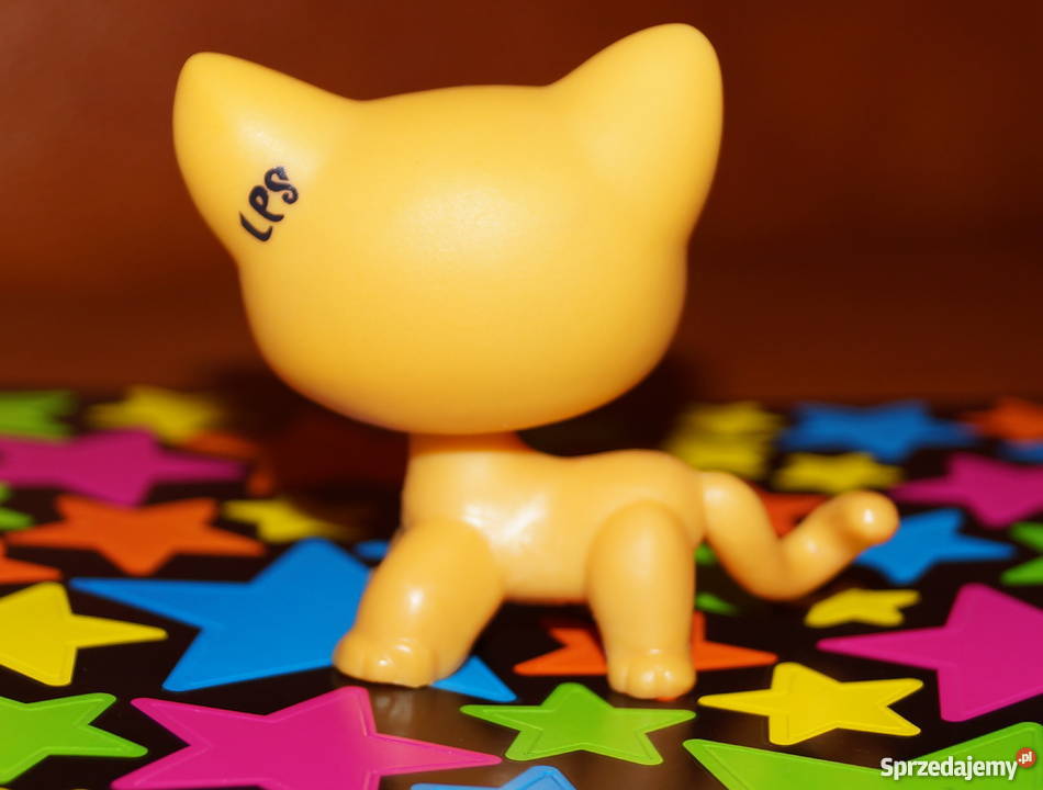 LPS shorthair 2433 Littlest Pet Shop żółty kot Czerwionka-Leszczyny sprzedam