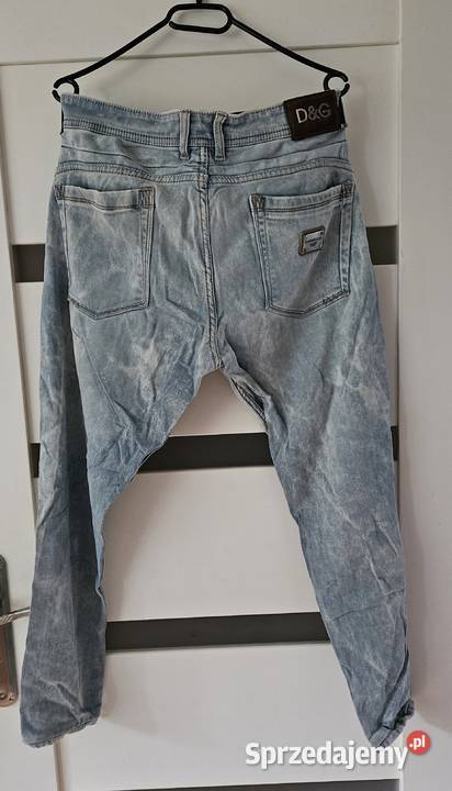 Dolce gabanna spodnie 36 jeansy niebieskie Konstancin-Jeziorna