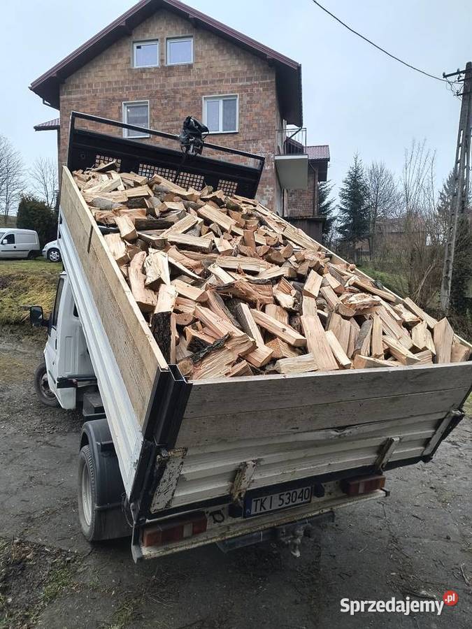 Sezonowane suche drewno opałowe kominkowe Skrzyszów