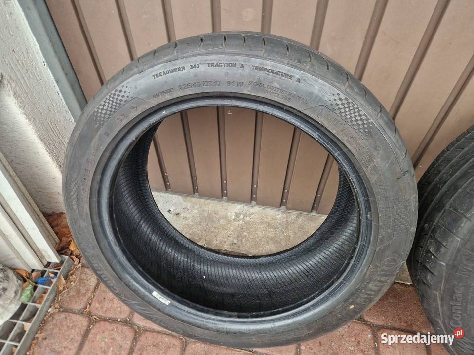 Opony Continental letnie 22545 ZR17 91W