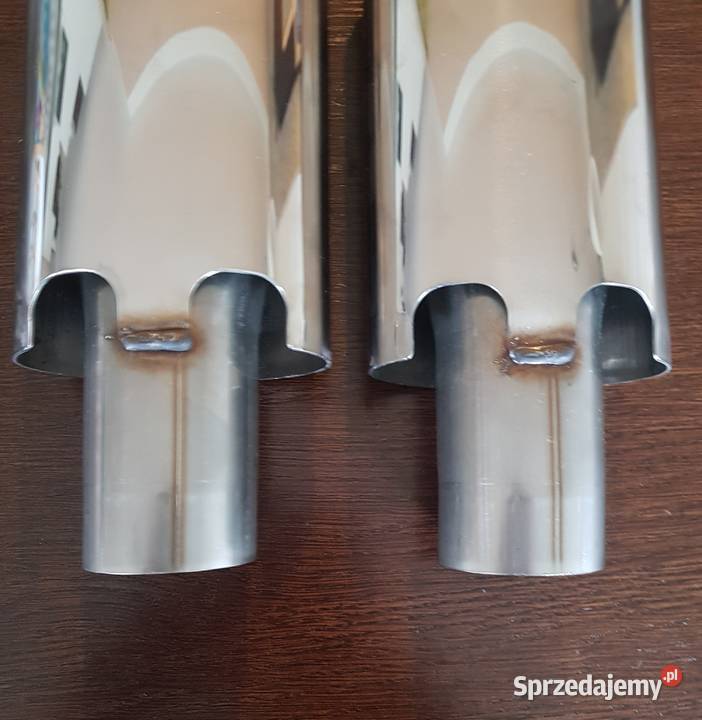 Końcówki wydechudwie sztukikomplet osobowe Żory sprzedam