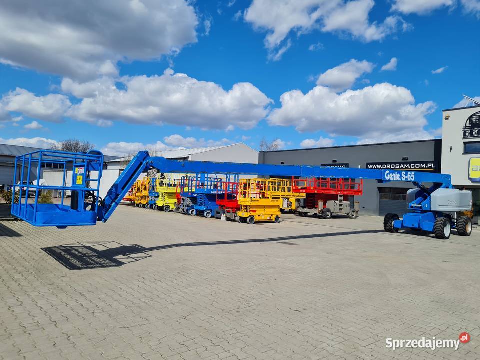 Podnośnik spalinowy teleskopowy Genie S65 Dąbrowa Tarnowska