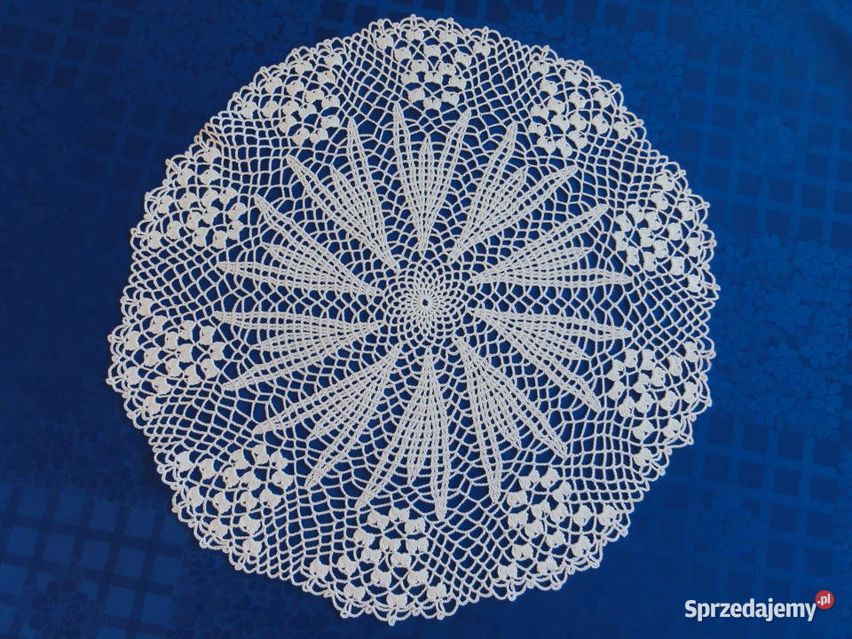 Serwetki różne robione szydełkiem na szydełku Lublin