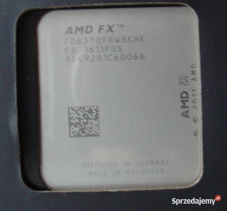 Procesor AMD FX 8370 i Wraith Cooler Inne AMD Łódź