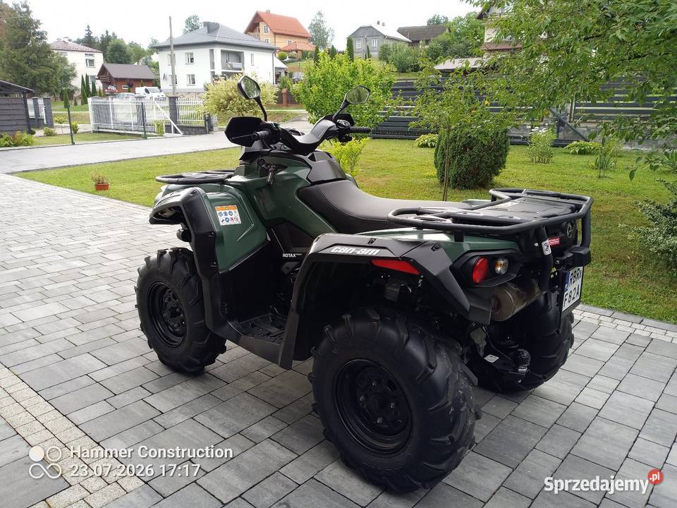 Can am Outlander 450 4x4 Idealny Stan 2024 450cm3 Brzozów