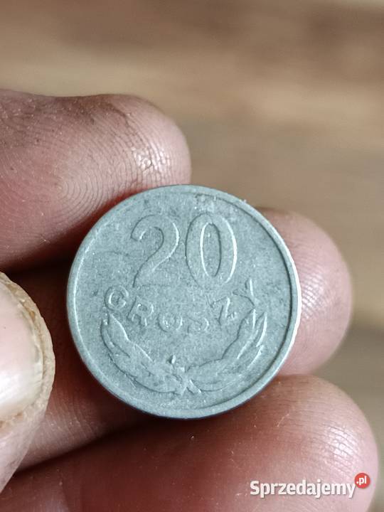 Sprzedam monete 20 groszy 1965 aaa Chełm sprzedam