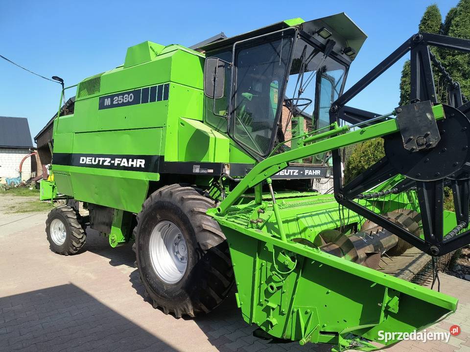 Deutz fahr 2580 stół do rzepaku wózek 36