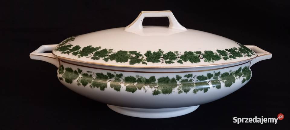 Waza firmy Fraureuth Porcelana i szkło Chełm