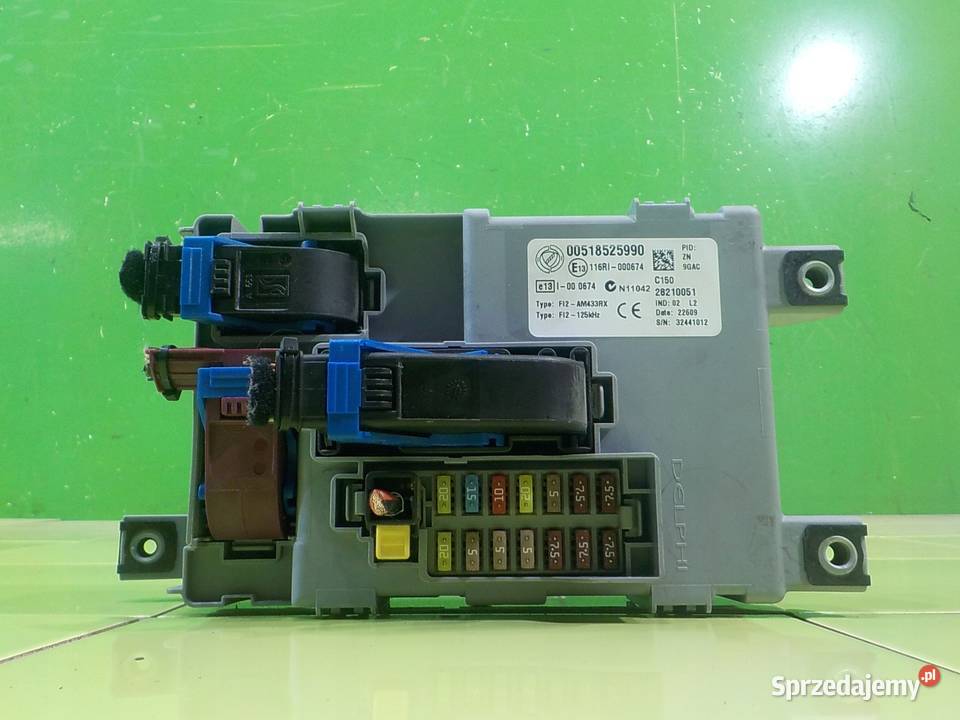 FIAT 500 12 B 09r 3D skrzynka bepiecznikow BSI Suków