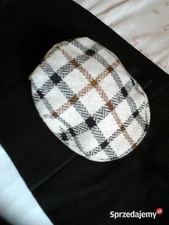 Damska czapka firmy DAKS 100 welna NOWA Gdańsk