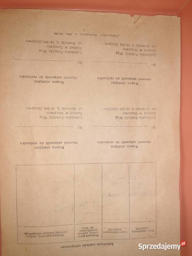 waga kuchenna z 1980r nowa nieużywana w Łódź