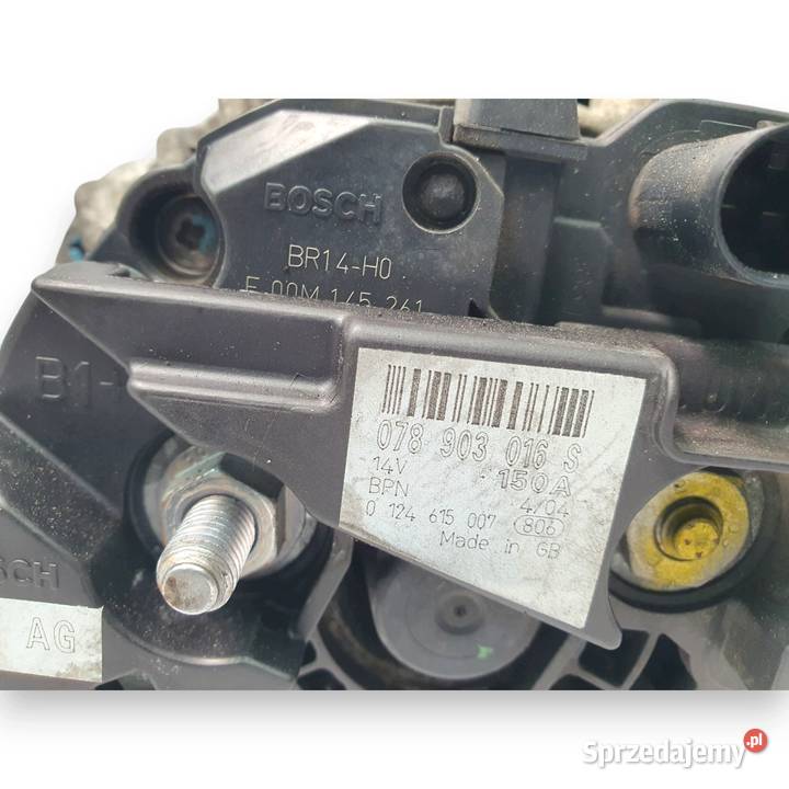 ALTERNATOR Audi A4 B6 A6 C5 Avant 3L V6 ASN 150A lubelskie
