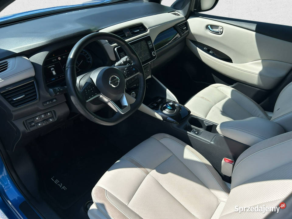 Nissan Leaf 40kWh Tekna Z polskiego salonu isofix Warszawa sprzedam