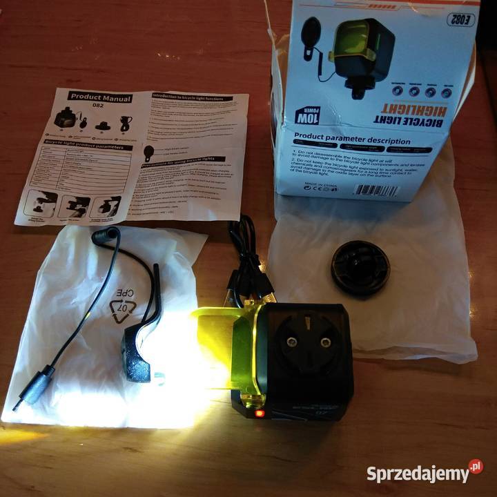 Lampkaświatło do roweru przódszosa gravel mtb sprzedam