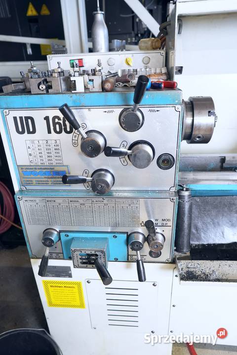 Tokarka uniwersalna FORMAT UD 160 1998 r z Produkcja