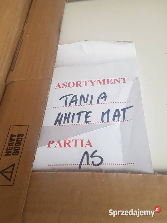 Okazja Płytki Cersanit Tania White Mat 25x35