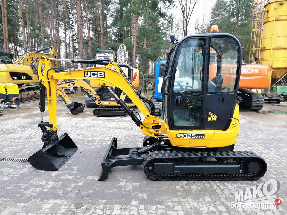 Koparka gąsienicowa JCB 8025 ZTS 2013 pełny VAT Koparki świętokrzyskie Ostrowiec Świętokrzyski