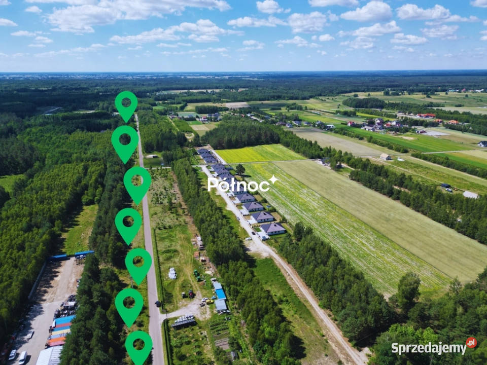 Działki budowlane pod lasem Gręzówka Kolonia Gręzówka-Kolonia sprzedam