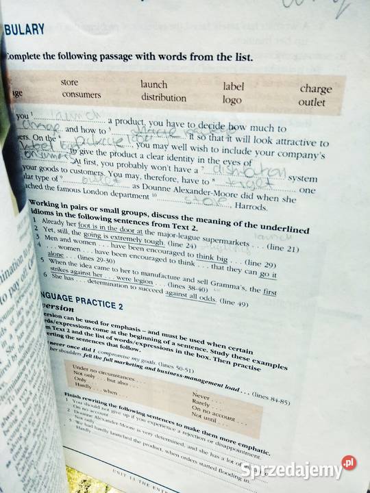 Business class angielski outlet podręcznik Antykwariat Warszawa