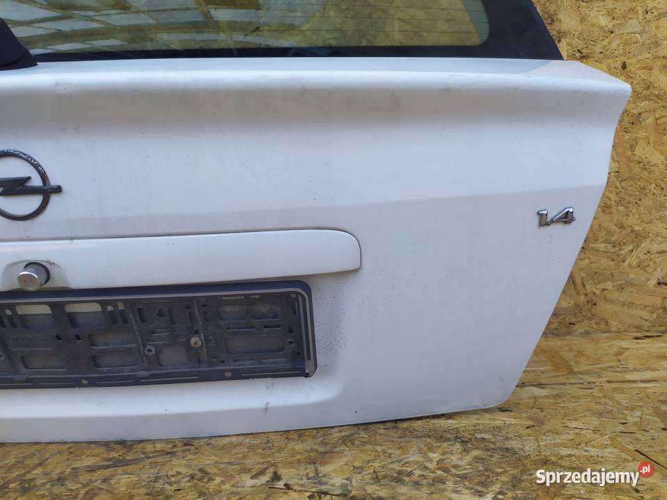 TYLNA KLAPA TYŁ OPEL ASTRA II HB 5D BIAŁA Rudziniec